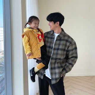 Padded shirt jacket (2 colors)