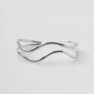 2-line wave bracelet