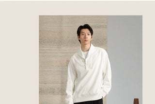 [CULTUM] Heavyweight Shawl Collar Sweatshirt