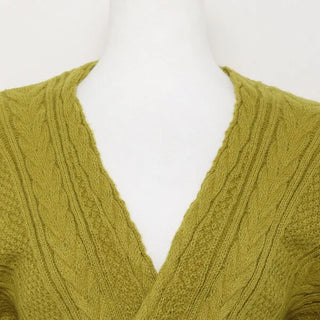 Wrap-design knit
