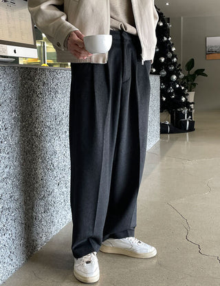 Eden Wool Wide Pants (3 colors)