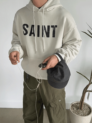 Saint Pigment Semi-Crop Hoodie