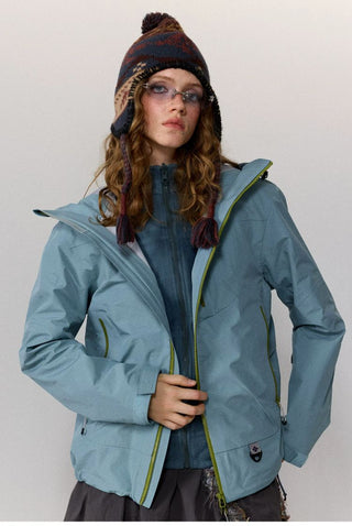 [Monterest] 3-in-1 Waterproof Hiking Shell Jacket