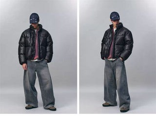 [Monterest] 800FP Duck Down Stand Collar Puffer Jacket