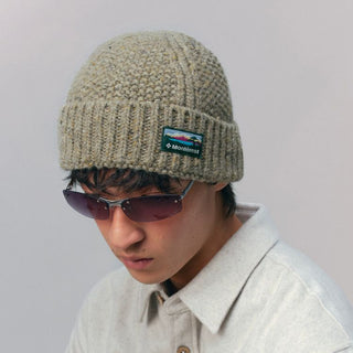 [Monterest] Merino Wool Blend Speckled Knit Beanie