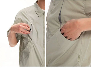 [Monterest] UPF50+ Water Repellent Zip-Up Shirt Jacket