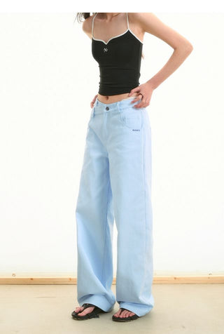 [NOTAWEAR] Cotton Straight Trousers