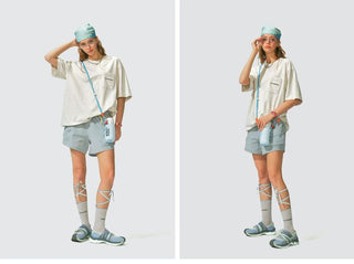 [Monterest] Outdoor Bird Print Oversized T-Shirt