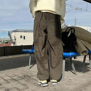 Cargo fleece pants