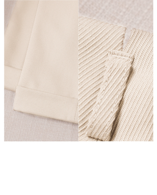 [CULTUM] Double-breasted Peak Lapel Suit Set