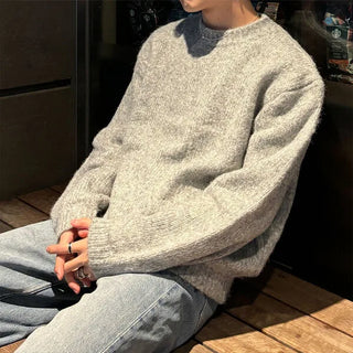 Wool round knit