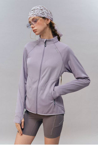 [Monterest] Fleece-Lined Stand Collar Zip-Up Jacket