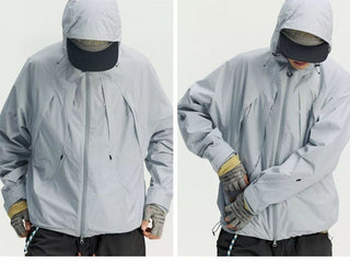 [Monterest] C6 Water-Repellent Hooded Shell Jacket