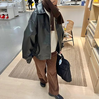 Leather jacket