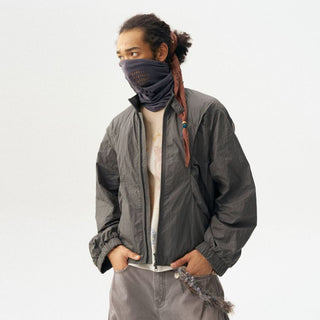 [Monterest] Outdoor Reflective Logo Spiral Jacket