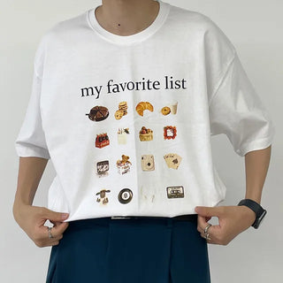 me my favorite list tee