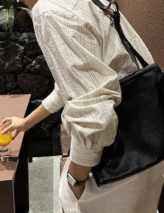 Cheese Stripe Shirt (2 colors)