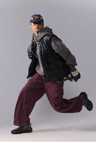 [Monterest] Irregular Quilted Down Vest