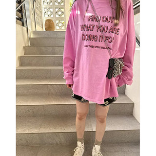 Lettering Oversized T-Shirt