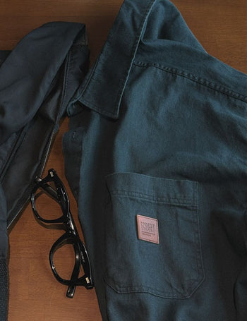BERT Leather Patch Work Shirt (6 colors)