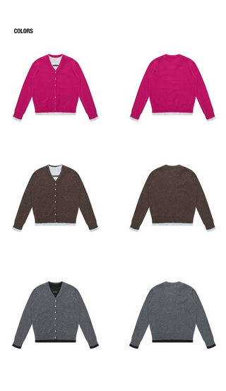 [MASONPRINCE] Cashmere Fitted Sweater
