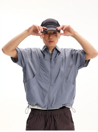 [Monterest] UPF50+ Water Repellent Zip-Up Shirt Jacket