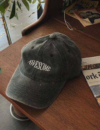 AWESOME Pigment Ball Cap (5 colors)