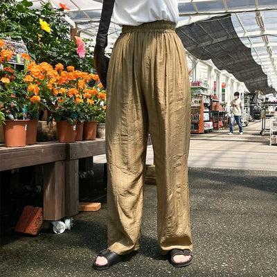 mute pleat pants