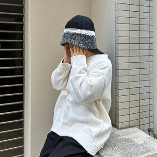Lovely back ribbon knit
