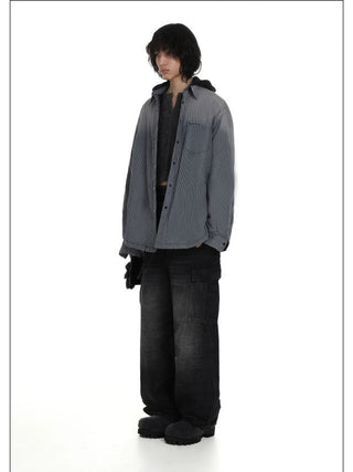 MASONPRINCE Washed Cotton Hooded Jacket