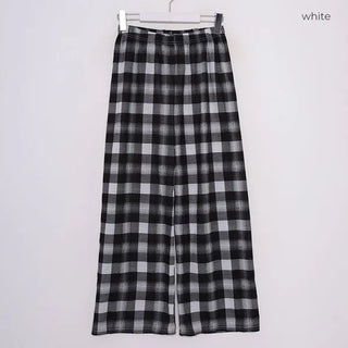 Color Check Easy Pants