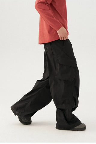 [Monterest] Water-Resistant Wide Leg Work Pants