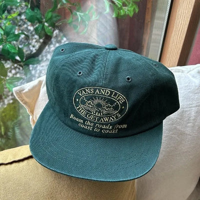 Embroidered Camp Cap