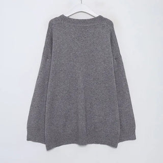 Loose-fit cardigan