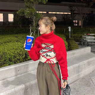 2-way string knit