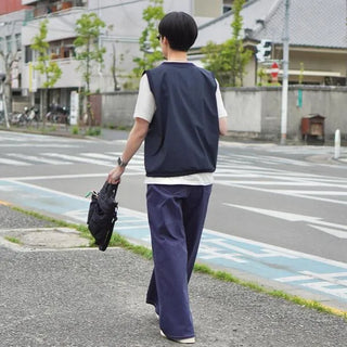 Anorak Nylon V-Neck Vest