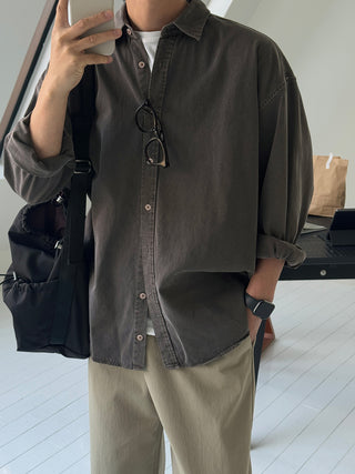 Karen Pigment Oversized Shirt