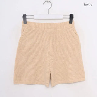 Pocket knit shorts
