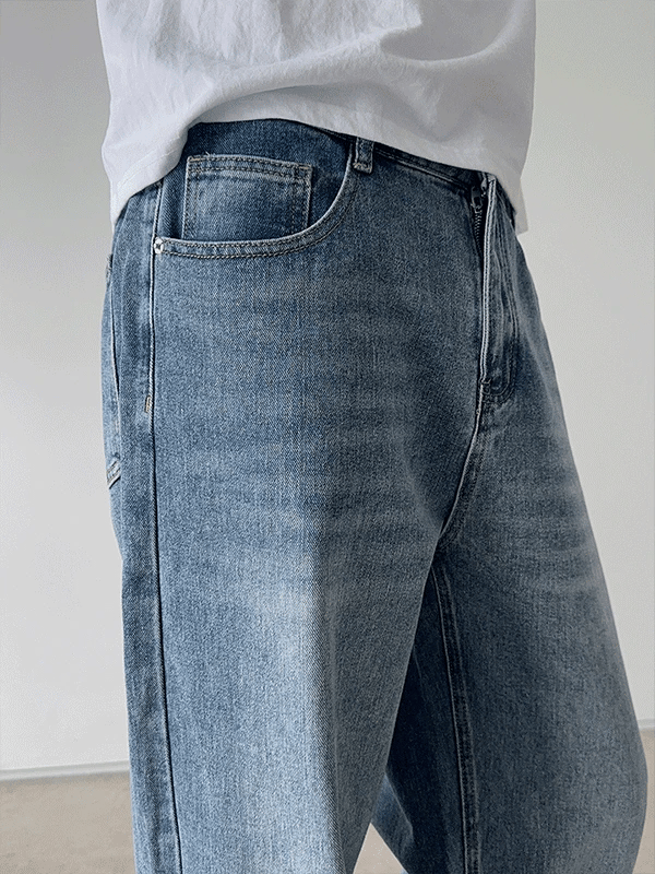 Migo Essential Half-Banding Denim Pants