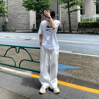 Wide balloon fit pants