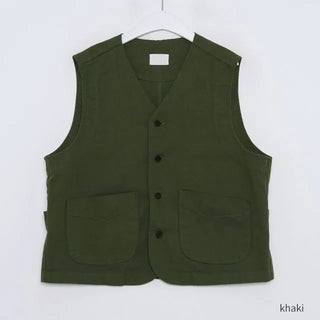 bro cotton casual pocket vest