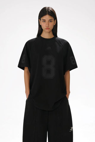 [MASONPRINCE] Combed Cotton No.8 Jersey T-Shirt
