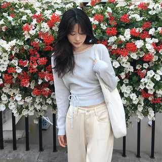 Boat neck soft knit