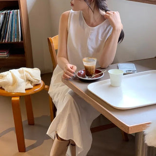 Wash Long Camisole Dress