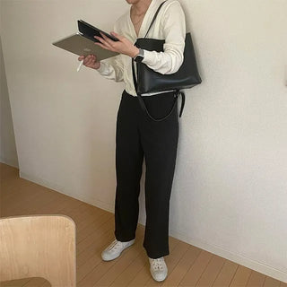 big simple shoulder bag