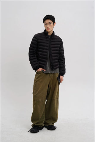 [MASONPRINCE] Cloud-Like Slim Fit Down Jacket