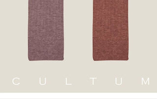 [CULTUM] Striped Mercerized Cotton Business Crew Socks