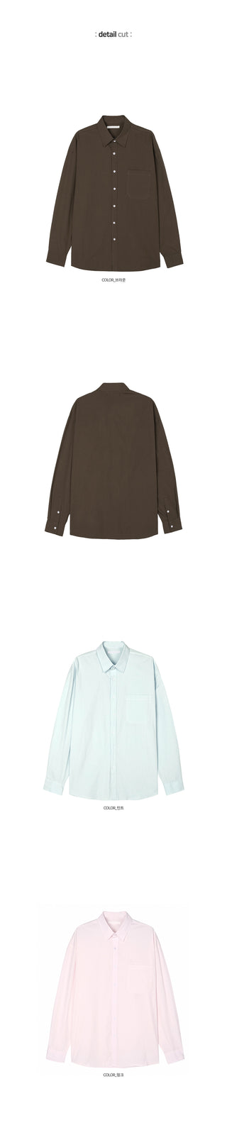 Clean Daily Bio Poplin Shirt