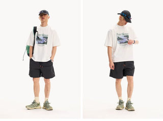 [Monterest] Quick-Dry Graphic Print T-Shirt