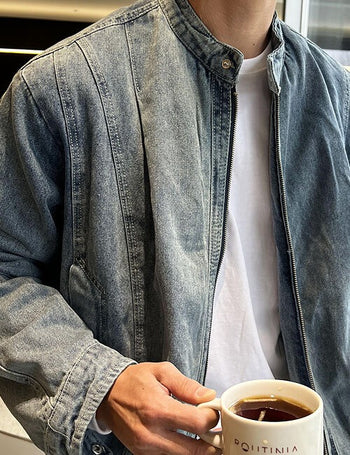 City China Vintage Denim Jacket (2 colors)
